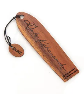 Duke Koa Bookmark - Duke Signature