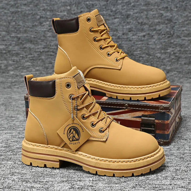 Men's Retro High-Top Martin Boots