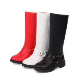 Womens' Heels Knee High Knight Boots