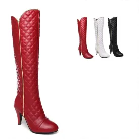 Women's High Stiletto Martin Boots